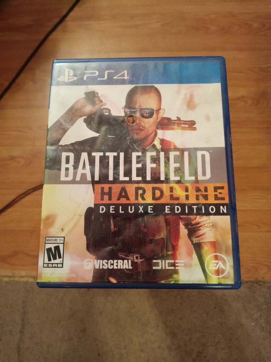 PLAYSTATION#4{PS4}battlefield hardline, deluxe edition-video gaming disc