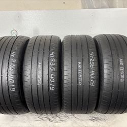 Set 4 Tires 235 40 19 Dunlop Sp Sport Maxx 050 No Repairs