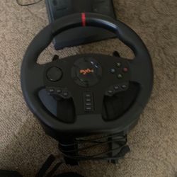 gaming steering wheel
