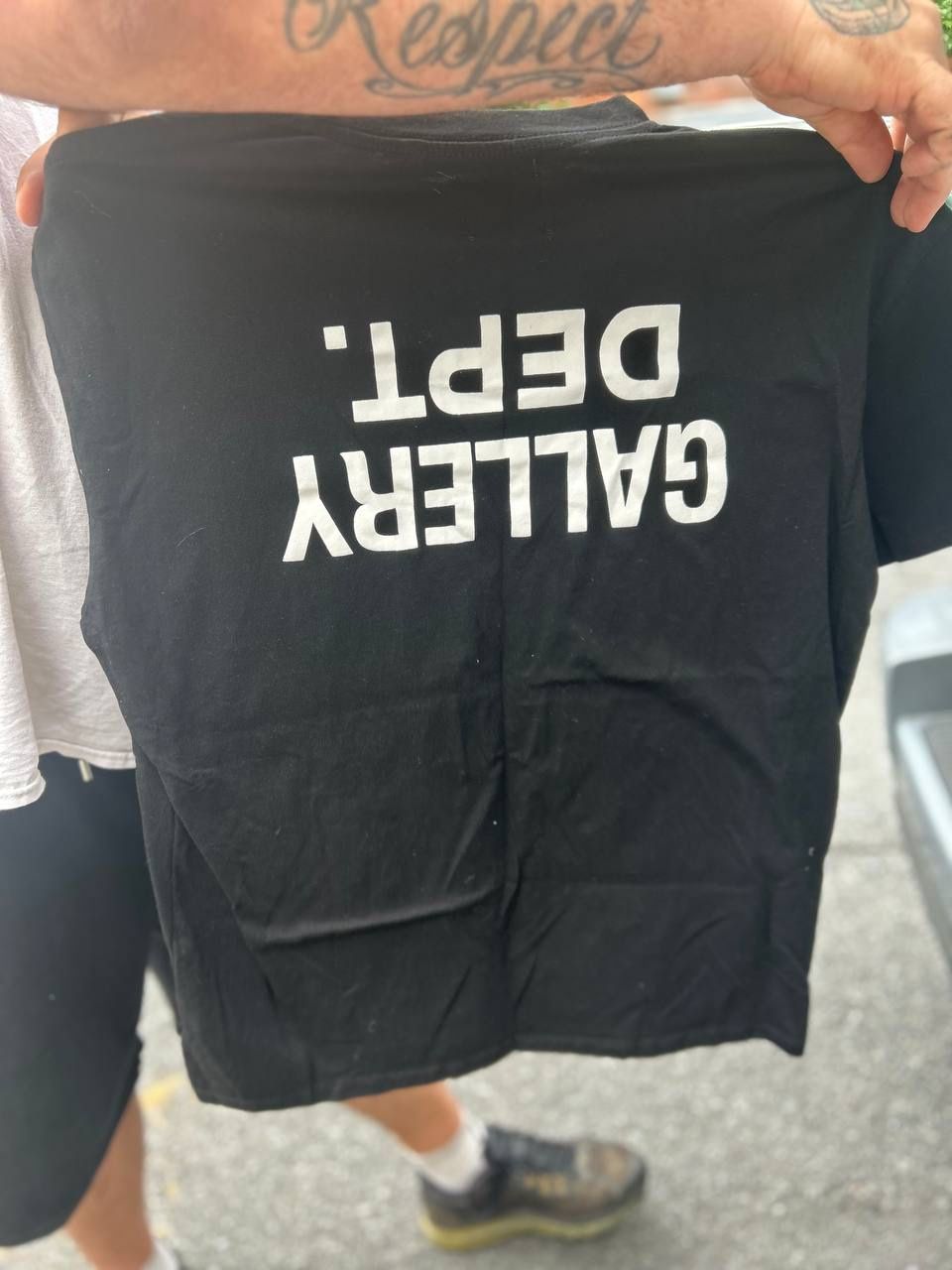 Gallery Dept Black T Shirt