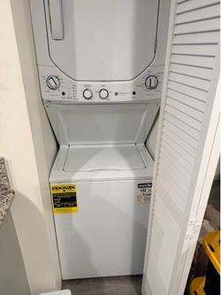 GE washer and dryer