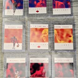1997 Collectors Choice Japanese Michael Jordan Tribute Set 