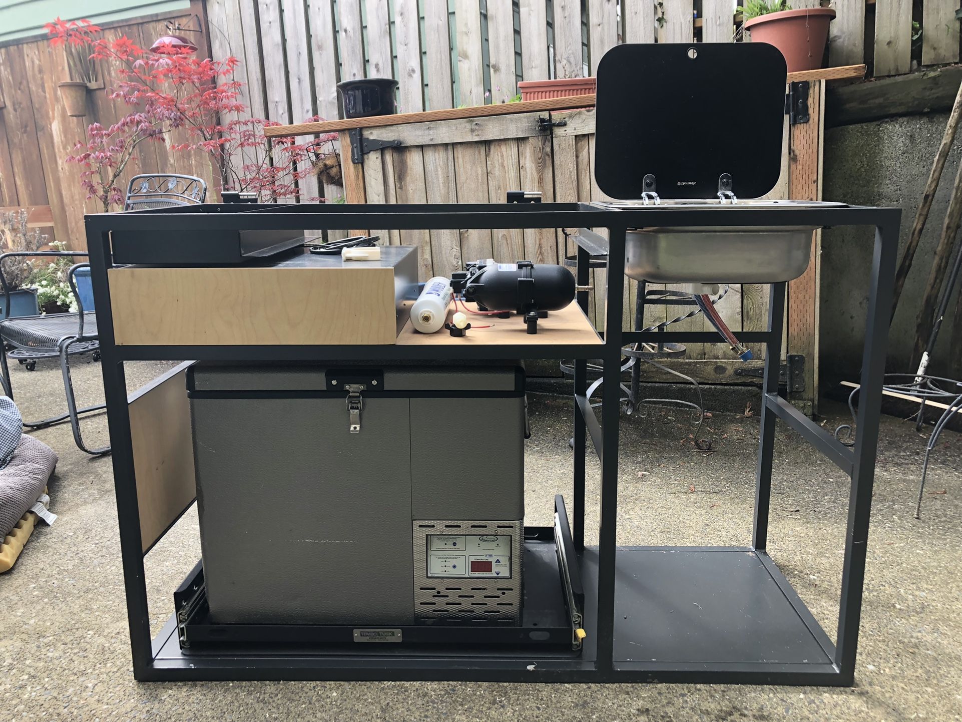 RV / Van Fridge, Sink, Fridge Slider, Frame