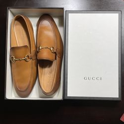 Gucci Jordaan Leather Loafers Men’s Authentic