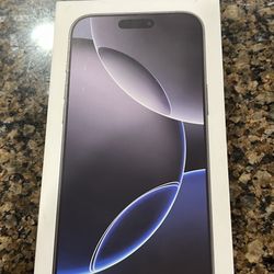 Apple iPhone 16 Pro Max Selead Brand New One Year Warranty 