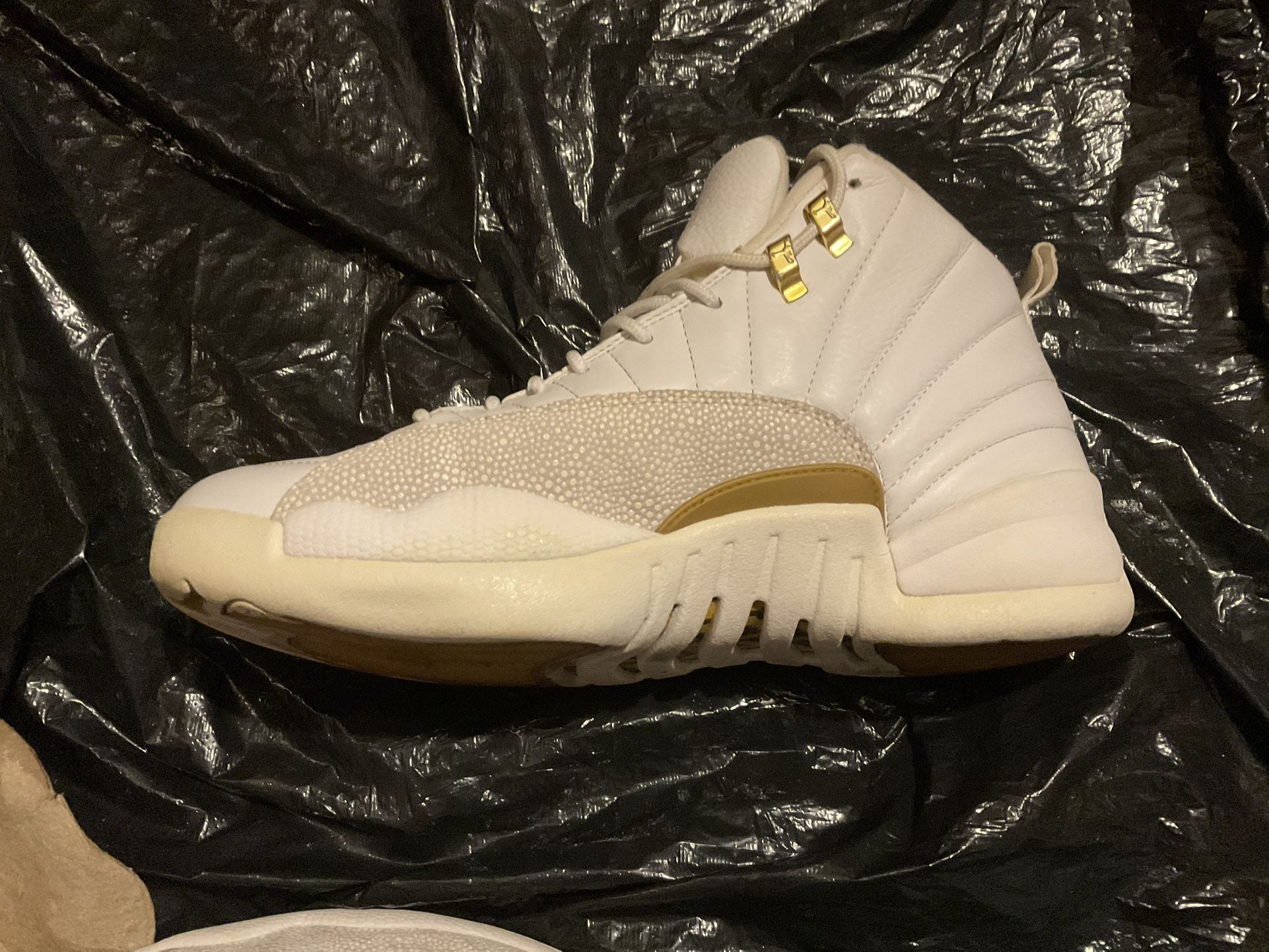 OVO x Air Jordan 12 Retro 'White' Sample
