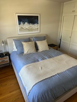Queen Bed Frame & Box Spring