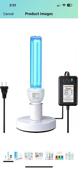 UV Lamp with Ozone 25W