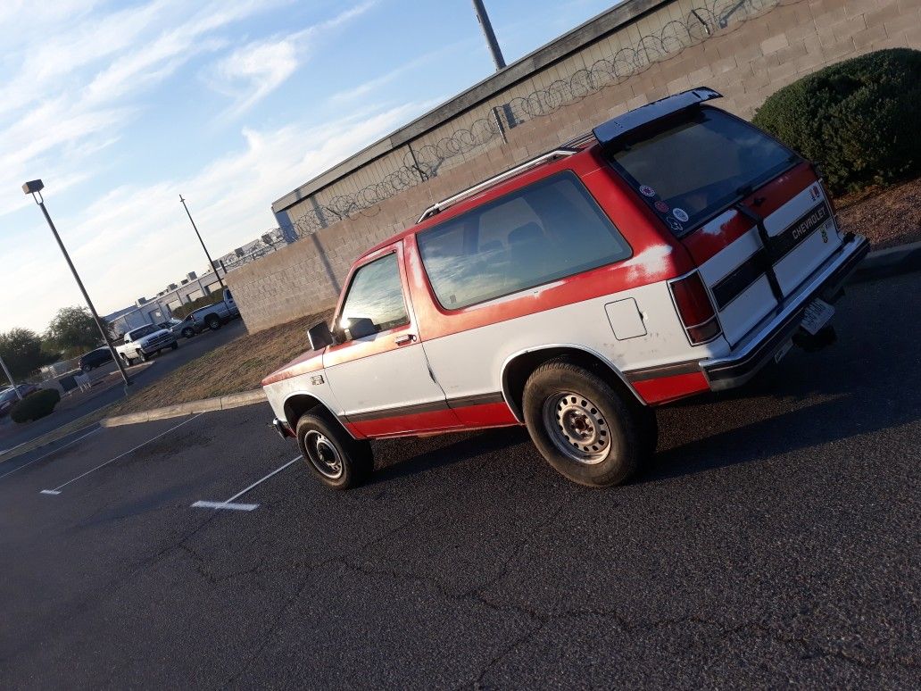 Blown motor 85 chevy s10 blazer/tahoe