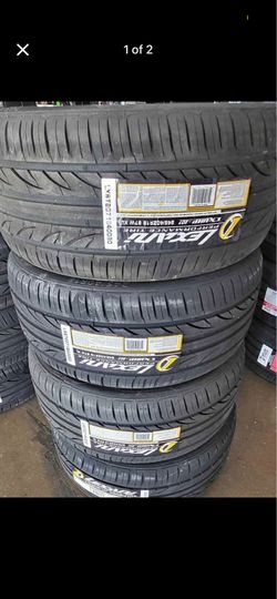 New tires 245/40/18 Lexani $95 each tire plus tax