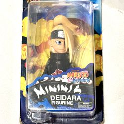Naruto Shippuden Mininja Deidara Figurine by Toynami 2007 Viz Shonen Jump | New