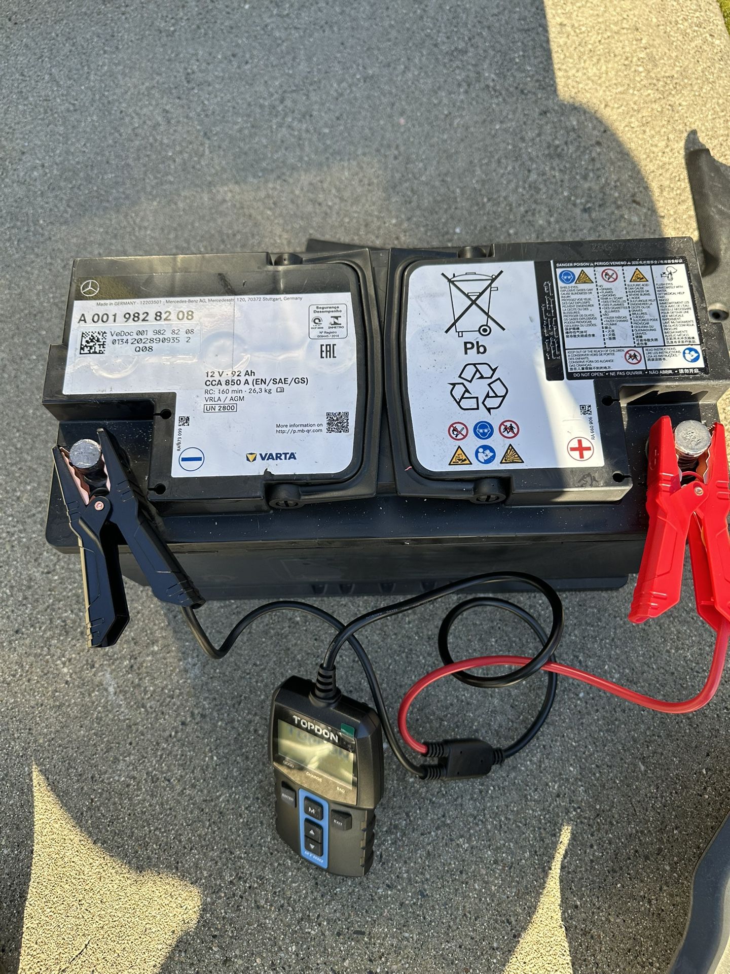 Mercedes Benz Battery