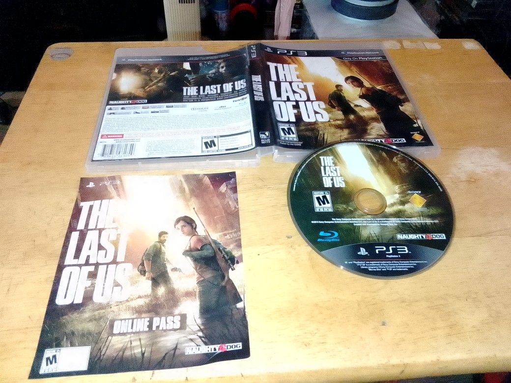 PS3 Game The Last Of US