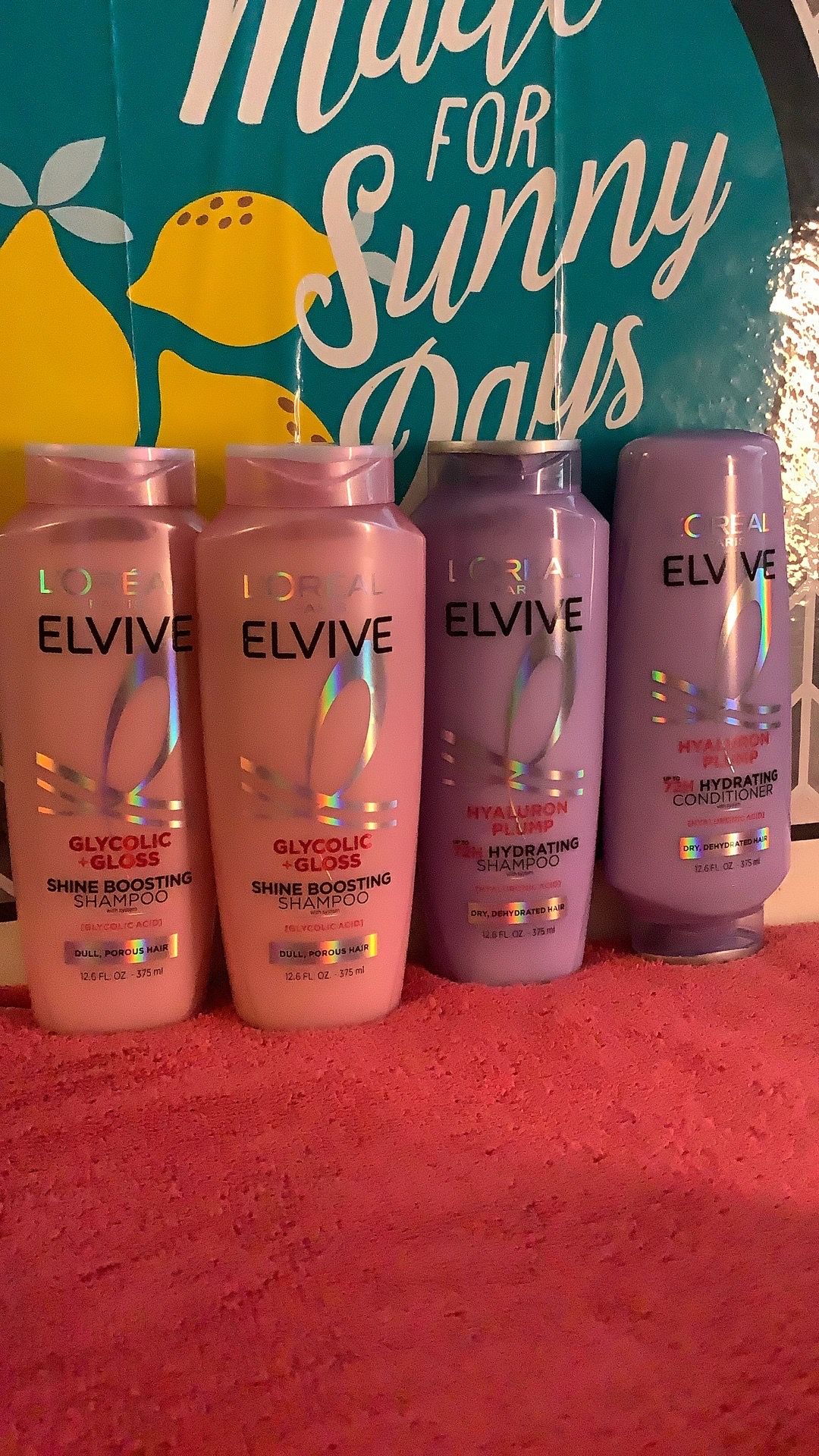 3-Shampoo 1-Conditioner all for $15