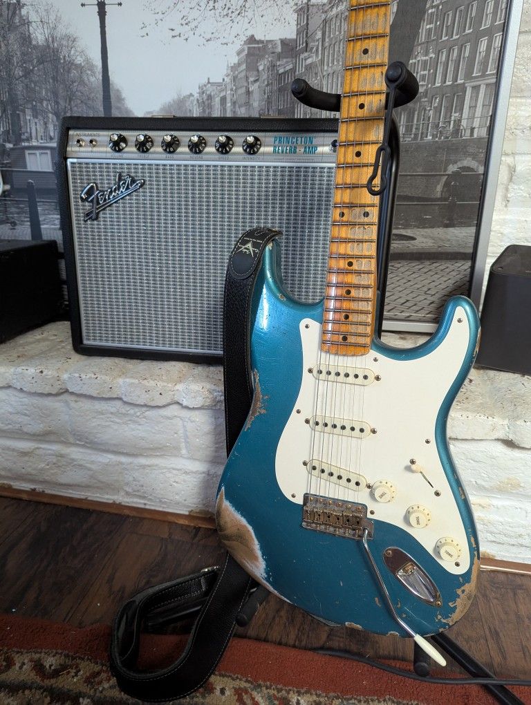Fender Custom Shop 57 Stratocaster w/ 68 Princeton Reverb