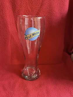 Blue Moon Pub Pilsner Glass 16oz