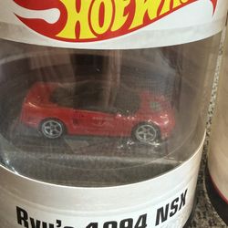 Redlines RLC Hotwheels RYU’S 1994 NSX Exclusive Diecast Car