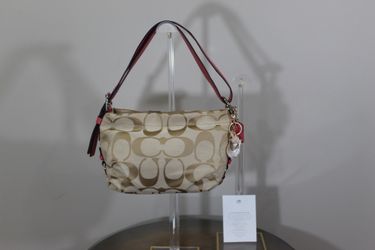 Vintage Pink Coach Shoulder Bag