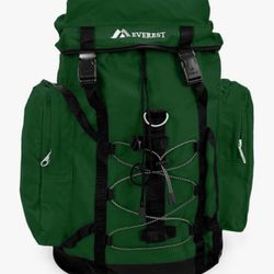 Everest Hiking Pack, Dark Green, One Size 