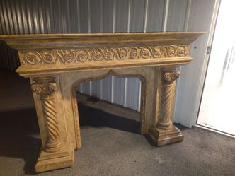 Fireplace mantle