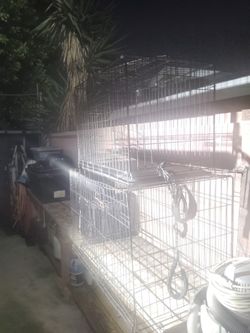 $2 Dog Cages $75 For Both 