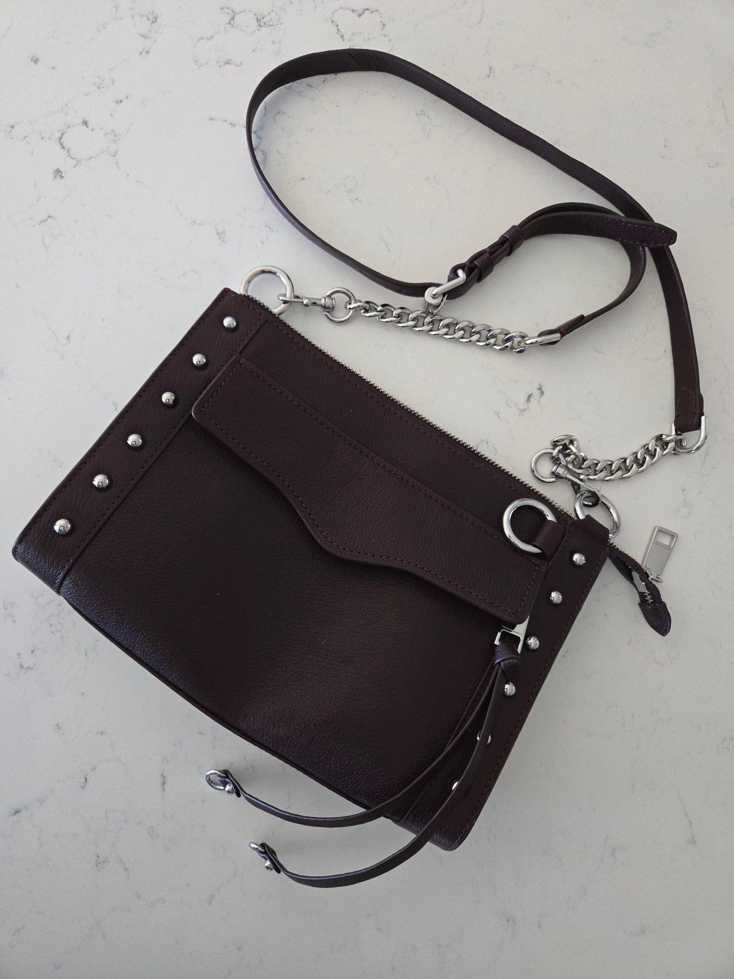 Rebecca Minkoff MAB Crossbody Purse W/Studs