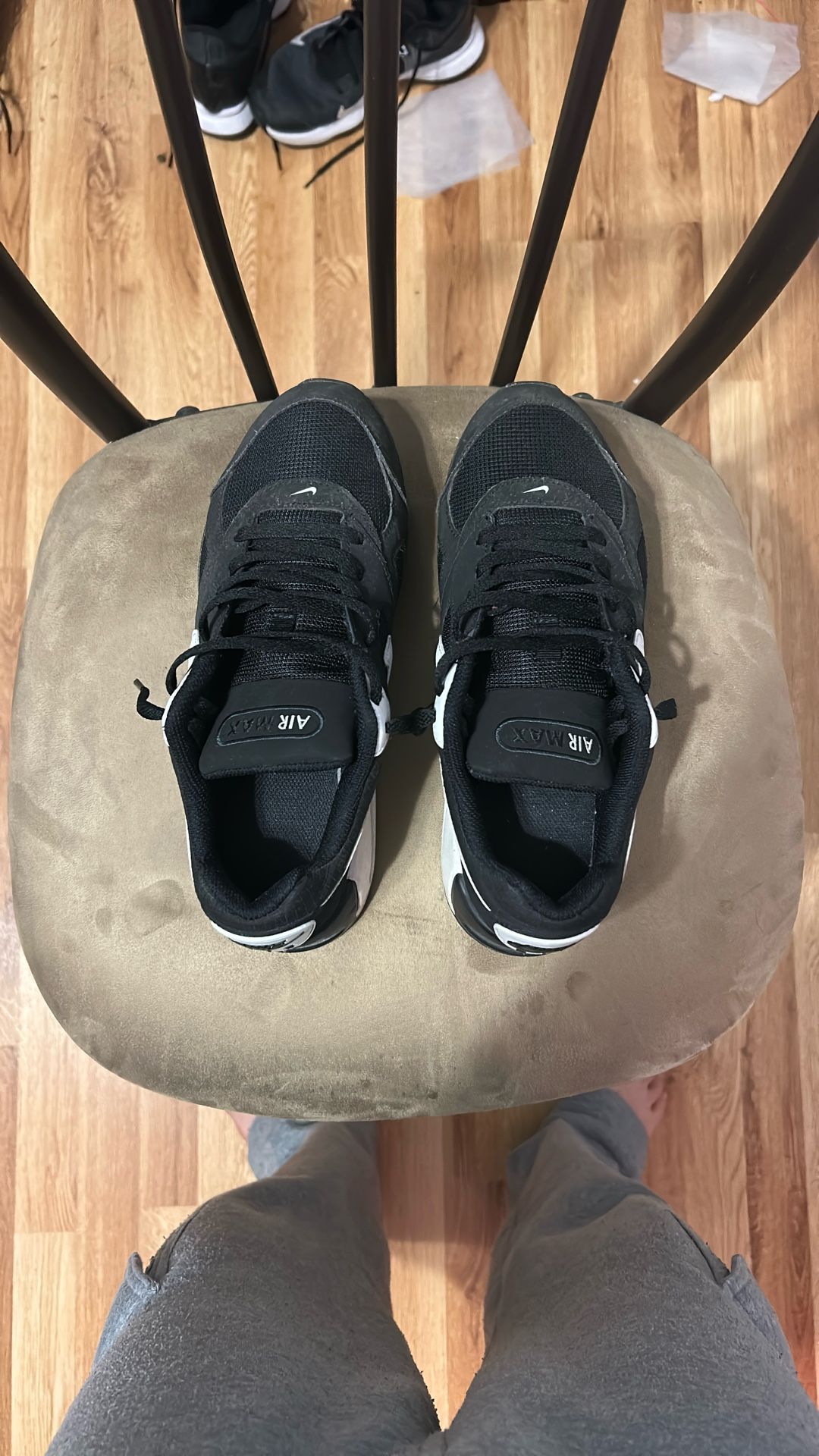 Black And White Air Maxes