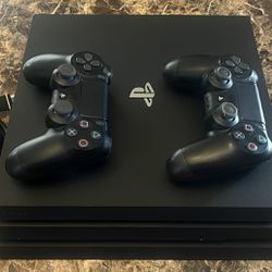 LIKE NEW Playstation 4 Slim W/ 2 Controllers & HDMI Cord…PRICED TO SELL TODAY!! 