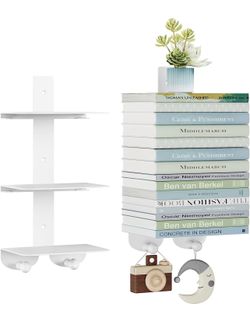 Vertical Spine Metal Tower for Wall Mounted Set of 2 (X349)