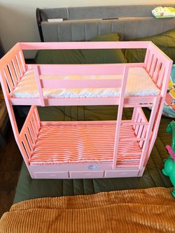 Baby doll bunk bed