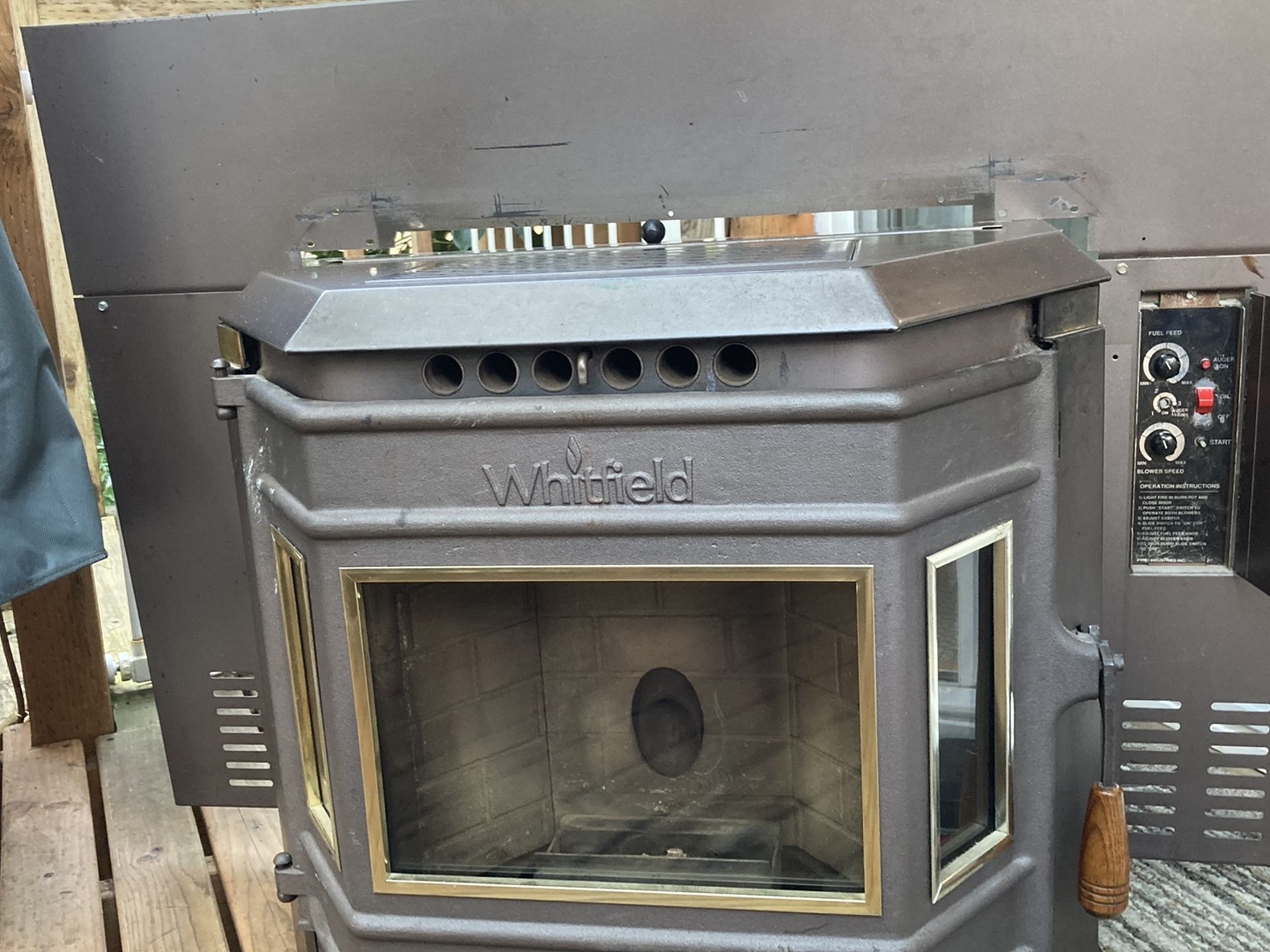 Whitfield Pellet Stove Insert for Sale in Mountlake Terrace, WA OfferUp