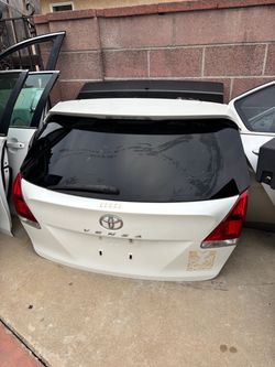 TAILGATE/HATCH 2014 TOYOTA VENZA (WHITE)