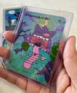 Pokemon FAN ART CUSTOM Cards Lot of 4