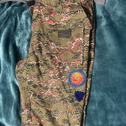 Billionaire Boys Club Cargo Pants Tree Print Camo 