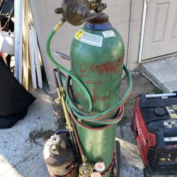 Oxy./Acetylene Welding Set, Full/ready To Use