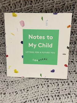 Lovevery Notes To My Child Book