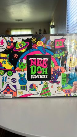 NeeDoh Christmas Advent Calendar 24 Days Of Surprises