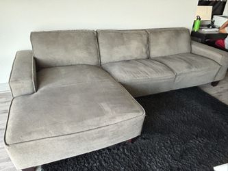 Couch Sofa Sectional Grey