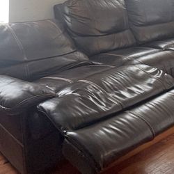 Leather Recliner Sectional . Price Including Delivery 