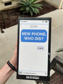 New Phone Who Dis? Adult Party Card Game