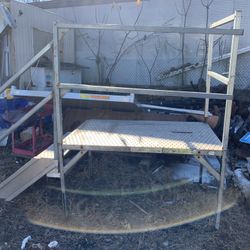 3to4Risers Aluminum adjustable stairs and landing 500 or best offer