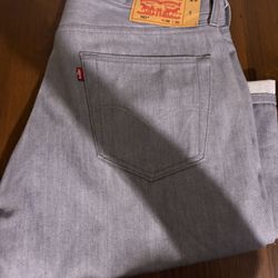 Grey 501 Levis