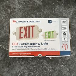 Exit Lights/ Sensors Switches/ Emergency Lights 