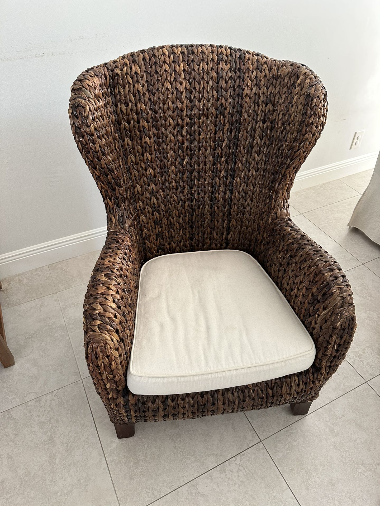 Pottery Barn Seagrass Chair