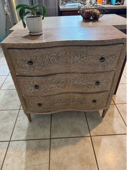 3 drawer dresser 3’w by 15” D