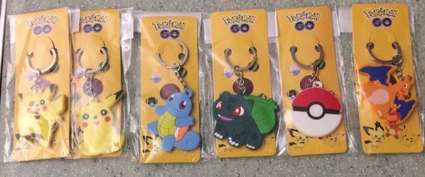 Pokeman Go key 6 chain set