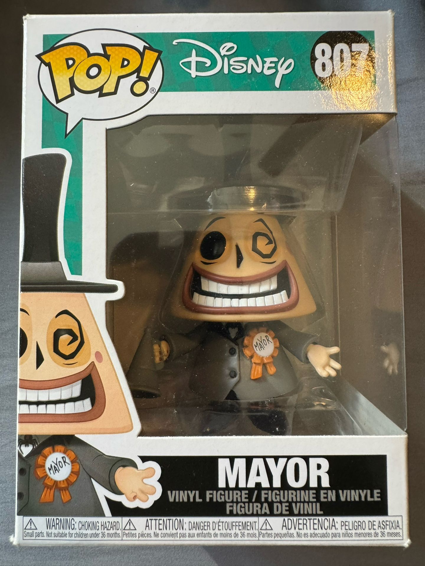 nightmare before christmas mayor funko pop