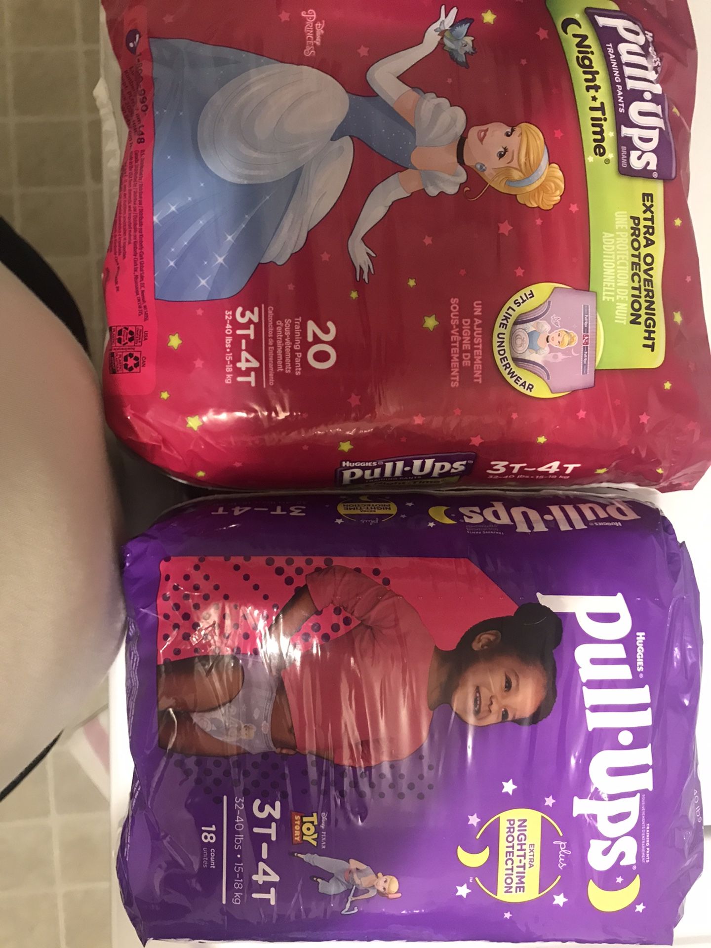 Huggies Pull-ups Girls 3T-4T (See Description)