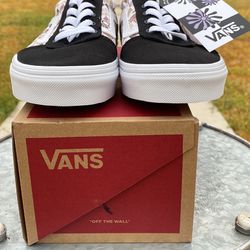 NIB Youth Size 4 Vans Shoes-FIRM