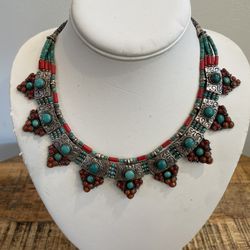 sterling Silver Choker. 